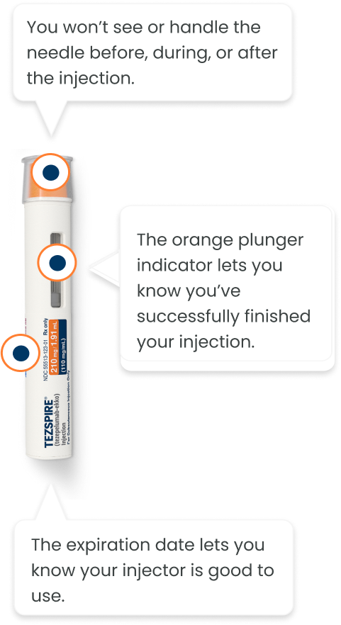 TEZSPIRE Pen For Self-Administration