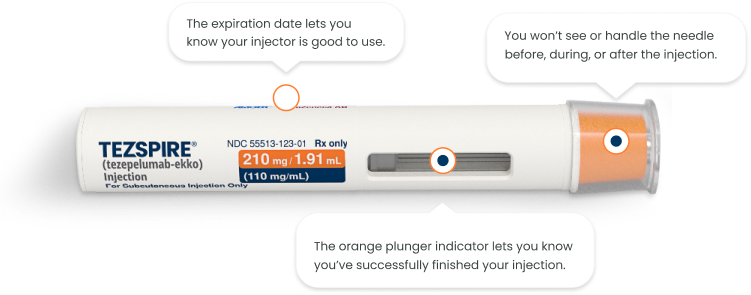 TEZSPIRE Pen For Self-Administration