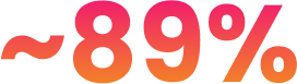 Eighty-Nine Percent Icon